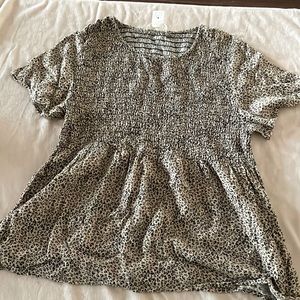 Leopard Top
